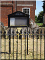 TM0382 : North Lopham Methodist Church Notice Board by Geographer