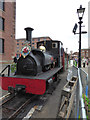 SJ3489 : Steam on the Dock - Albert Dock by Chris Allen