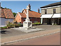 TM0475 : Botesdale War Memorial by Geographer