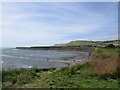 SY9079 : View west from Kimmeridge Bay car park by Becky Williamson