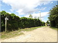 TM0374 : Footpath to Water Lane & entrance to Cherry Tree House by Geographer