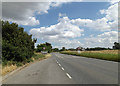 TL9874 : Entering Hepworth on the A143 Bury Road by Geographer