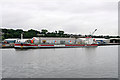 NO4230 : Volgaborg at Princess Alexandra Wharf, Port of Dundee by David Dixon