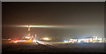 SY6768 : Portland Bill Lighthouse at night by Oliver Mills