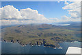 NM4768 : The Ardnamurchan Volcano from the Air (2) by Anne Burgess