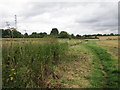 SK9974 : Footpath to Nettleham by Jonathan Thacker