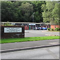 SO2601 : Outdated name sign, Pontnewynydd Small Business Centre by Jaggery