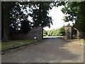 TL9566 : Entrance to Little Haugh Hall by Geographer