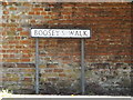 TM0890 : Boosey's Walk sign by Geographer