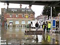 SJ9494 : Reflections in the rain by Gerald England