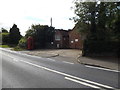 TL9174 : Honington Telephone Exchange & Telephone Box by Geographer