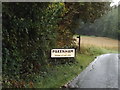 TL9367 : Pakenham Village Name sign on Bull Road by Geographer