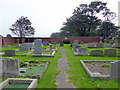 TA1180 : Graveyard at St Oswald's Church, Filey by PAUL FARMER