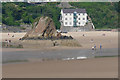 SN1300 : Gosker Rock, Tenby by Alan Hunt