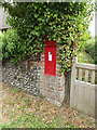 TL9870 : West Street Victorian Postbox by Geographer