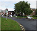 ST2994 : Warning sign - humps for 520 yards, Llywelyn Road, Cwmbran by Jaggery