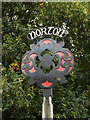 TL9565 : Norton Village sign by Geographer