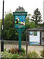 TL9267 : Pakenham Village sign by Geographer