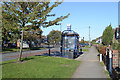 SP3780 : Stop for city-bound buses, Ansty Road, Wyken, Coventry by Robin Stott