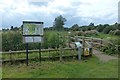 ST4286 : Information board, Magor Marsh by Robin Drayton