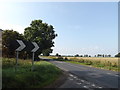 TM1587 : B1134 Long Row, Gissing by Geographer