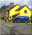 SO6101 : Yellow corner of Aylburton by Jaggery