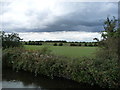 SE6613 : Dark clouds over Stainforth East Ings by Christine Johnstone