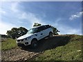 SD9449 : On the Land Rover Experience at Yellison Farm by Graham Hogg