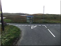  : Bus shelter near the Tweed Mill by David Brown