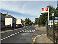 TM0595 : B1077 Station Road, Attleborough by Geographer