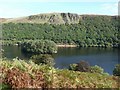 SN8967 : View from the road through the Elan Valley, Wales by Derek Voller