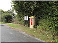 TM1787 : Star Inn Victorian Postbox by Geographer