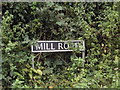 TM1383 : Mill Road sign by Geographer