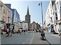 SN1300 : St. Julian's Street, Tenby by Derek Voller