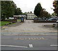 SJ6551 : School entrance from Wellington Road, Nantwich by Jaggery