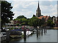 SU8586 : Weir on the Thames at Marlow by Chris Allen