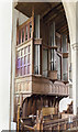 TF0306 : Organ, St Martin's church, Stamford by Julian P Guffogg