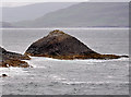 NM3235 : Am Buachaille (The Herdsman), Staffa by David Dixon