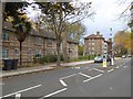 TQ2974 : System-built houses and conventional apartments, Rodenhurst Road by David Smith