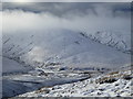 NS8514 : Glengaber Hill from Glendorch Rig by Alan O'Dowd