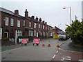 SJ9594 : Dowson Road Closed by Gerald England