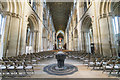 TL1998 : Interior, Peterborough Cathedral by J.Hannan-Briggs