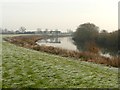 SK8063 : Cold and frosty morning beside the River Trent by Graham Hogg