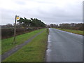 SE2655 : Bus stop and shelter on Burley Bank Road by JThomas