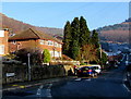 ST2293 : Nantcarn Road speed bump, Cwmcarn by Jaggery