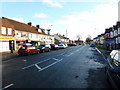 TL0548 : London Road, Bedford, Christmas Day 2016 by PAUL FARMER