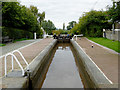 SJ5242 : Staircase locks at Grindley Brook in Shropshire by Roger  D Kidd