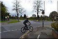 SP3576 : Junction of Abbey Road and London Road, Whitley, southeast Coventry by Robin Stott