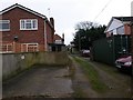 SZ1392 : West Southbourne: footpath H13 approaches Arnewood Road by Chris Downer