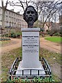 TQ2982 : Bust of Tagore in Gordon Square by PAUL FARMER